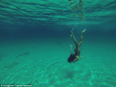 Tahnee Atkinson Plays Deep Sea Diver As She Plunges