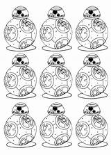 Bb8 Coloring Wars Star Bb Robot Force Adult Pages Awakens Printable Color Print Coloriage Adults Robots Adulte War Kids Sheets sketch template