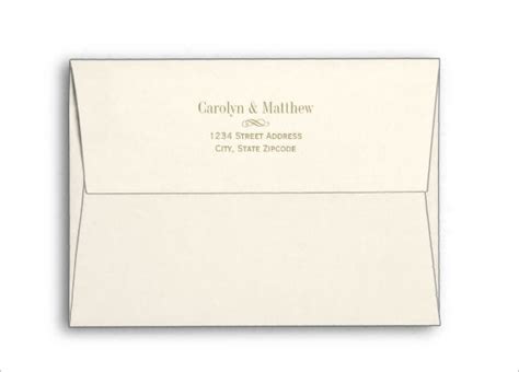 envelopes template collection
