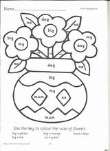 Phonics Jolly Kindergarten Colouring Grade Digraph sketch template