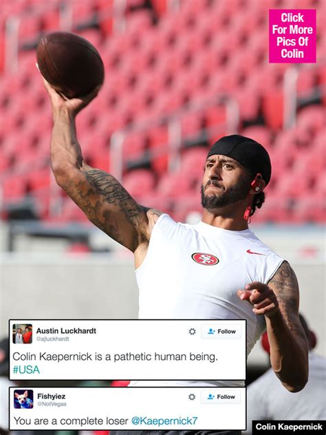 colin kaepernick sits during national anthem fans furious with nfl star hollywood life