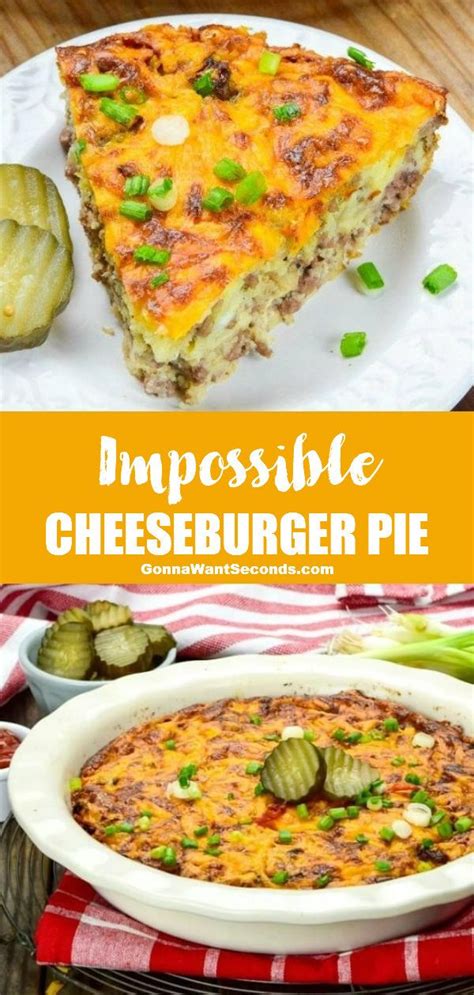 Impossible Cheeseburger Pie Recipe With Bisquick Recipe