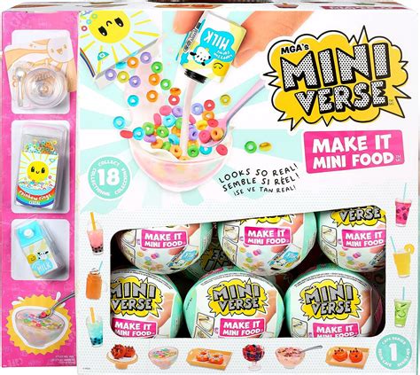 mini food cafe series  minis complete collection mgas miniverse blind packaging