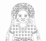Coloring Nigerian Amyperrotti Contact Shop Dress sketch template