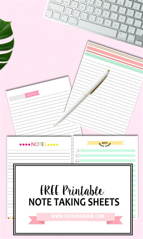 images  cute printable note  sheets note  paper