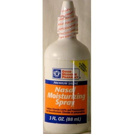 nasal moisturizing spray  fl oz ml walmartcom