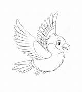 Bullfinch sketch template