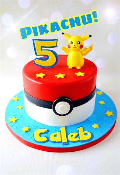 pikachu cake topper pokemon cake topper pokemon  inasweetdream