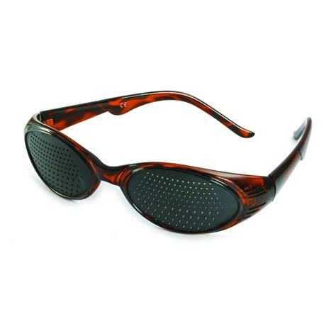 pinhole glasses 415 kmb bifocal pattern brown marbled