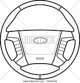 Steering Wheel Coloring Template Pages sketch template
