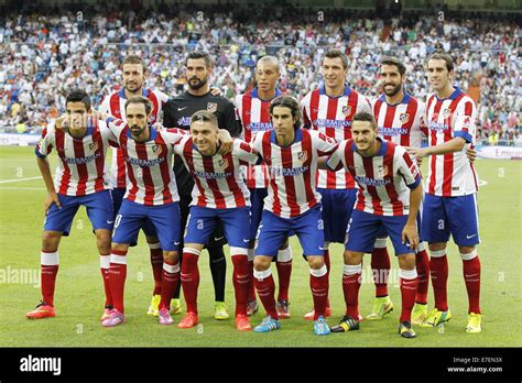 atletico madrid team  res stock photography  images alamy