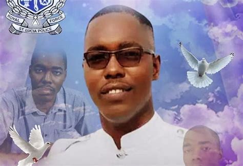 Royal Saint Lucia Police Force Pays Tribute To Murdered Colleague St
