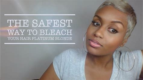 How To Bleach Your Hair Platinum Blonde The Safest Way
