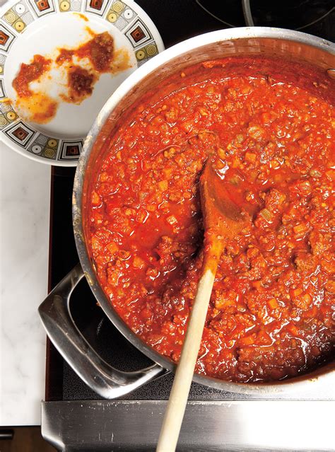 recette sauce  spaghetti la meilleure glouton
