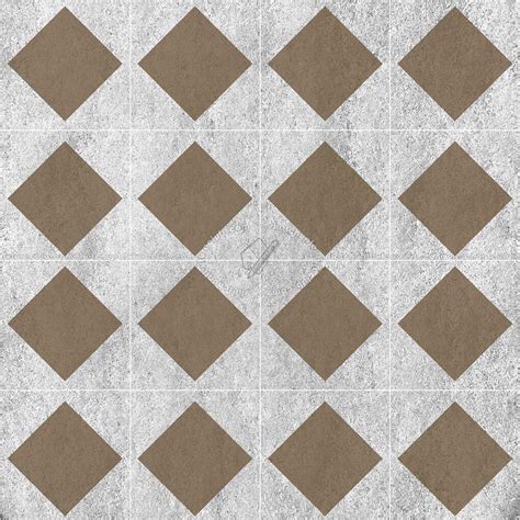 checkerboard cement floor tile texture seamless