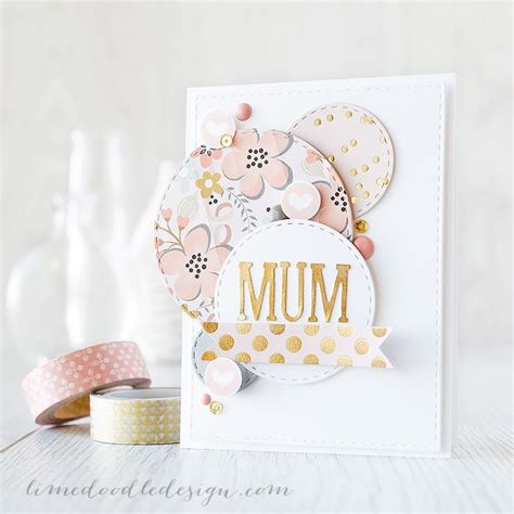 card kit mum card kit hand crafted cards simple cards