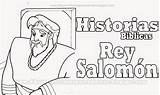 Rey Salomon Biblicas Historias Cristianos sketch template