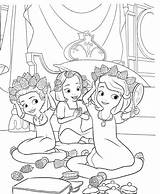 Sofia Erste Prinzessin sketch template