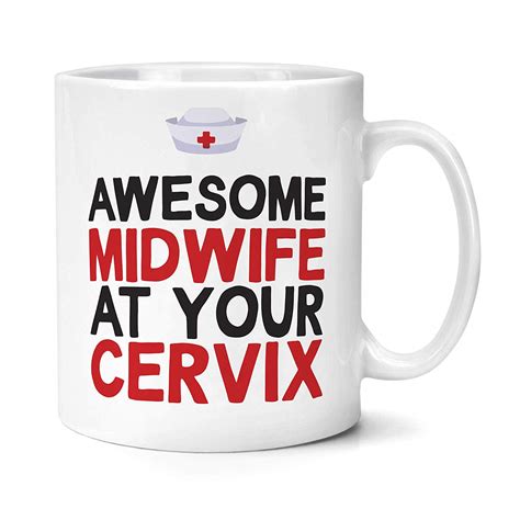 awesome midwife at your cervix mug mugs aliexpress