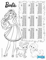 Table Coloring Barbie Times Colouring Multiplicar Tablas Multiplication Sheets Para Colorear Pages Tables Template Kids Choose Board Childrencoloring sketch template