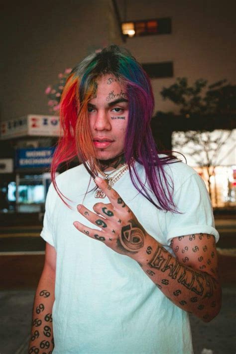 6ix9ine new hair color new hairstyle 6ix9ine new hair color lil