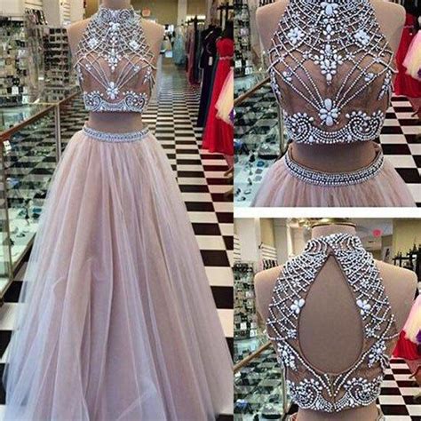 prom dresses custom made white mermaid two pieces long prom dress