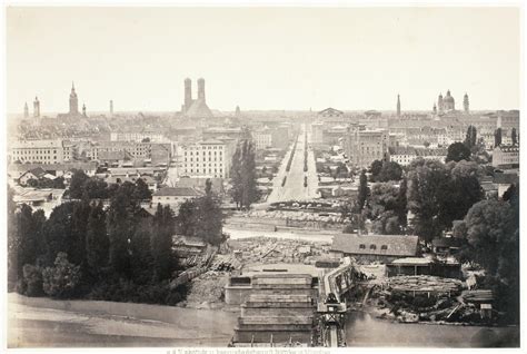 historische aufnahmen  sah es einst  muenchen aus stadt muenchen