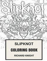 Slipknot Coloring Metal Adult Heavy Corey Taylor Book Editions Other sketch template