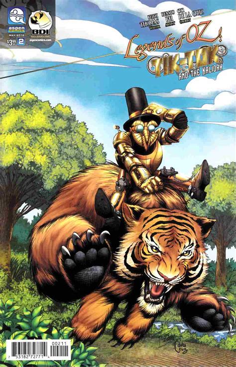 Legends Of Oz Tik Tok And Kalidah 2 Cover A [aspen Comic