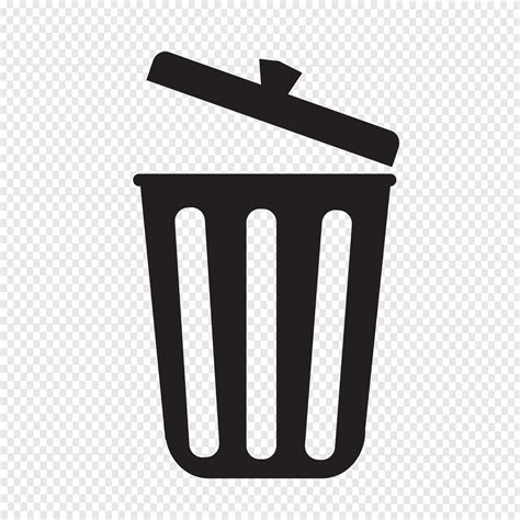 trash symbol vector art icons  graphics