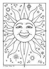 Sonne Malvorlage sketch template