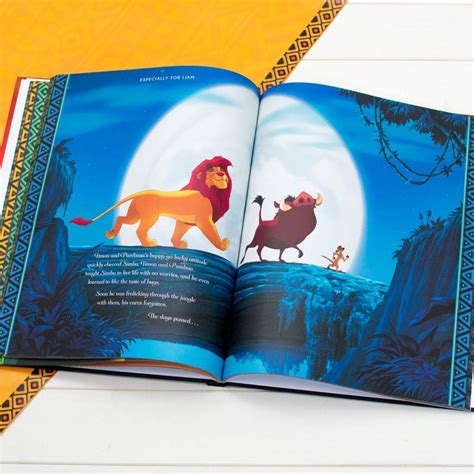 personalised  lion king collection book   letteroom