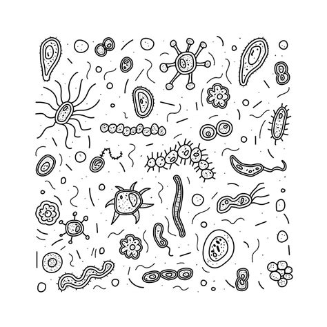 printable germ coloring pages