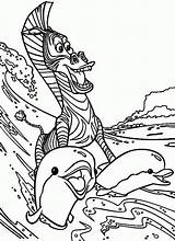 Madagascar Coloring Pages Zebra Popular Marty Books sketch template