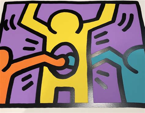 keith haring untitled  pop shop   artificial gallery