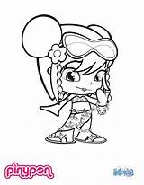 Pinypon Coloring Pages Hellokids Dolls Print Color sketch template