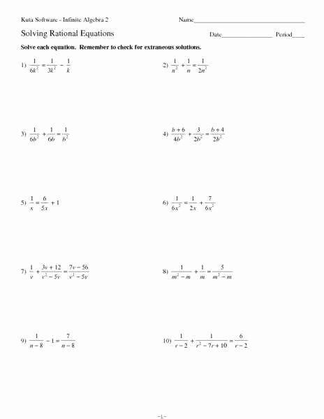 absolute  equations  extraneous solutions worksheet worksheet