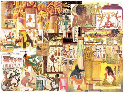 alte aegypten digitale collage kit vintage illustrationen von etsy