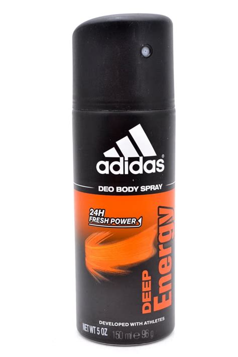 adidas deo body spray deep energy  oz walmartcom