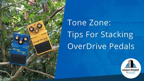 tone zone tipstricks stacking overdrive pedals