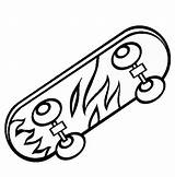 Skateboard Coloring Pages Skateboarding Printable Board Sheet Skate Sheets Kids Color Hot Wheels Vehicle Print Thecolor Hawk Tony Flames Fire sketch template