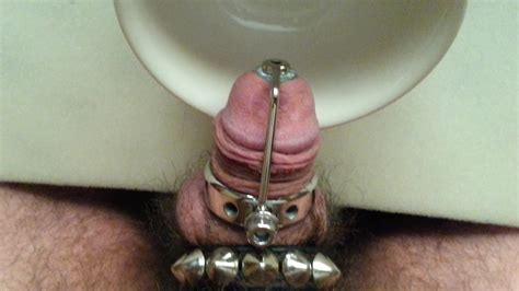 Pissing Through Urethral Tube Bdsm Pissing Porn At