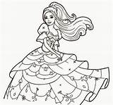 Barbie Doll Drawing Coloring Pages Sketch Printable Draw Face Cute Getdrawings Cartoon Barbi Mermaid Print Color Getcolorings Paintingvalley Sketches sketch template