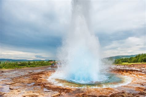 visiter le geyser de geysir islande  faire  voir  le geyser de geysir les covoyageurs