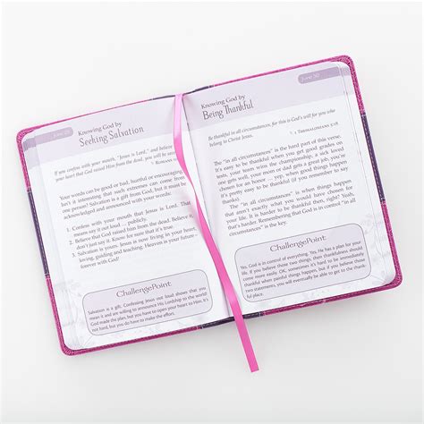 365 days to knowing god for girls devotional luxleather edition