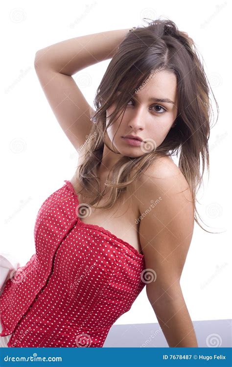 attractive woman posing stock image image  fashion beauty
