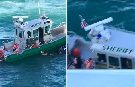 Cruise Ship Horror Women Rescued Moments Before Being Hit By Boat