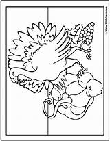 Coloring Turkey Printable Pages Wild Print Thanksgiving Pdf Getcolorings Color Colorwithfuzzy sketch template