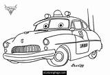 Coloring Cars Pages Sheriff Printable Disney Mater Drawing Tow Coloriage Car Movie Pixar Truck Ecoloringpage Collection Kids Picasso C4 Unique sketch template