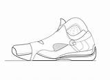Shoes Kd Drawings Basketball Coloring Pages Nike Template Drawing Sketches Paintingvalley Sketch sketch template